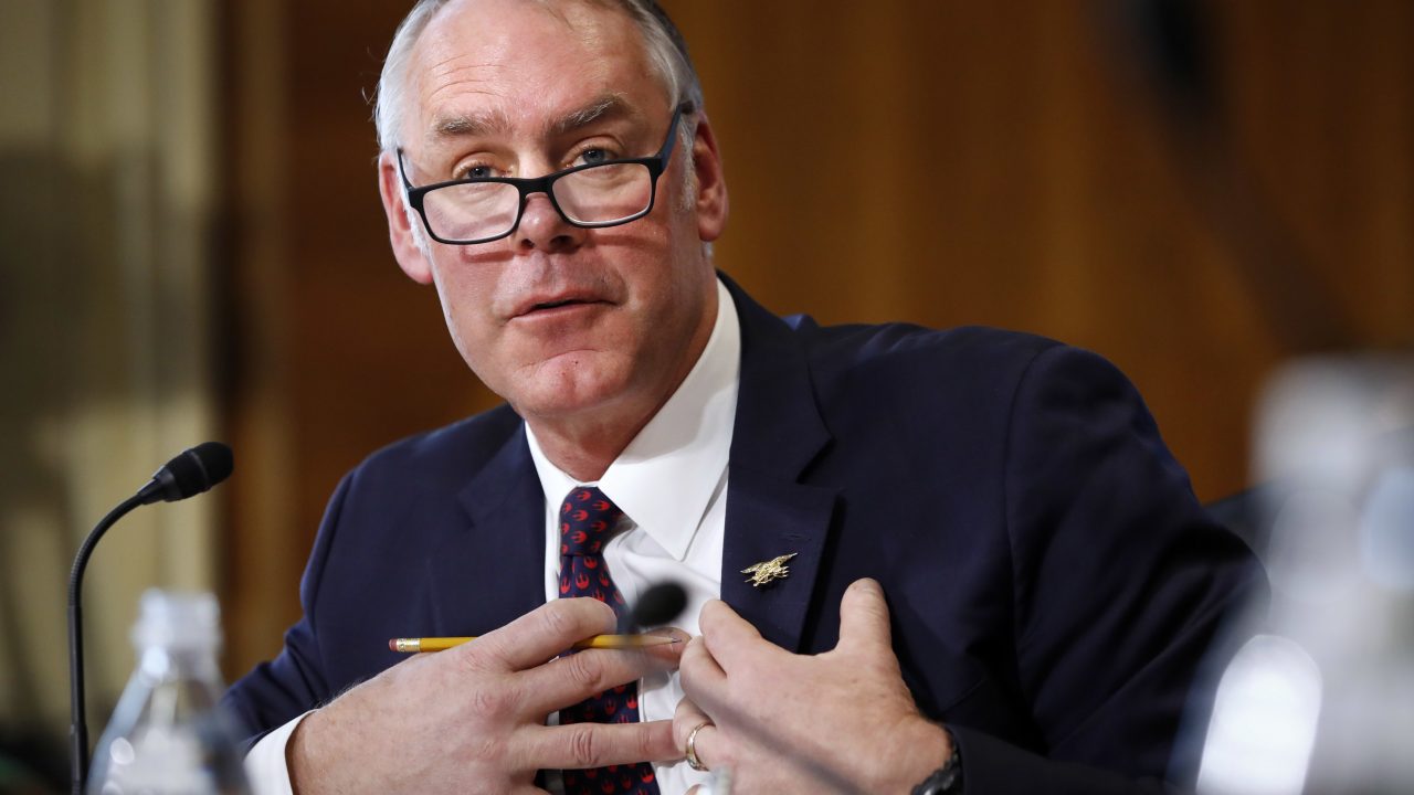 Environmentalists Cheer Departure Of Ryan Zinke As Secretary Of Interior Courthouse News Service