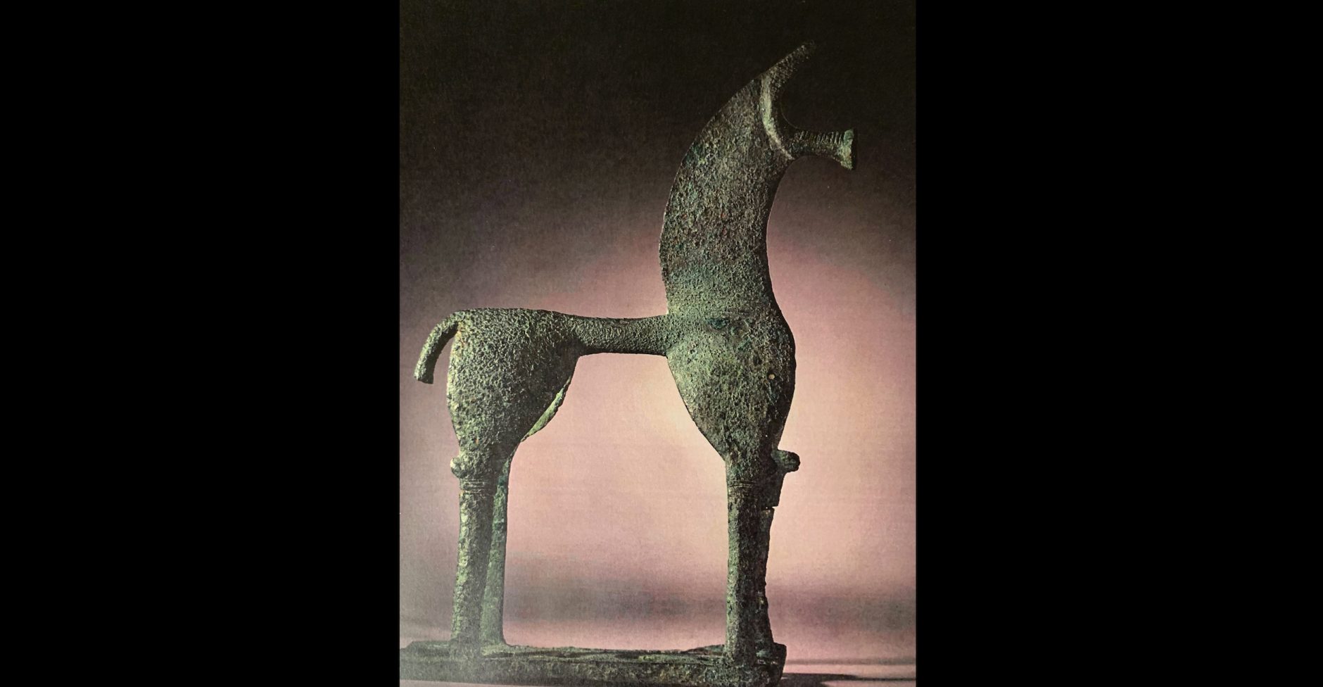 ancient horse sculpture