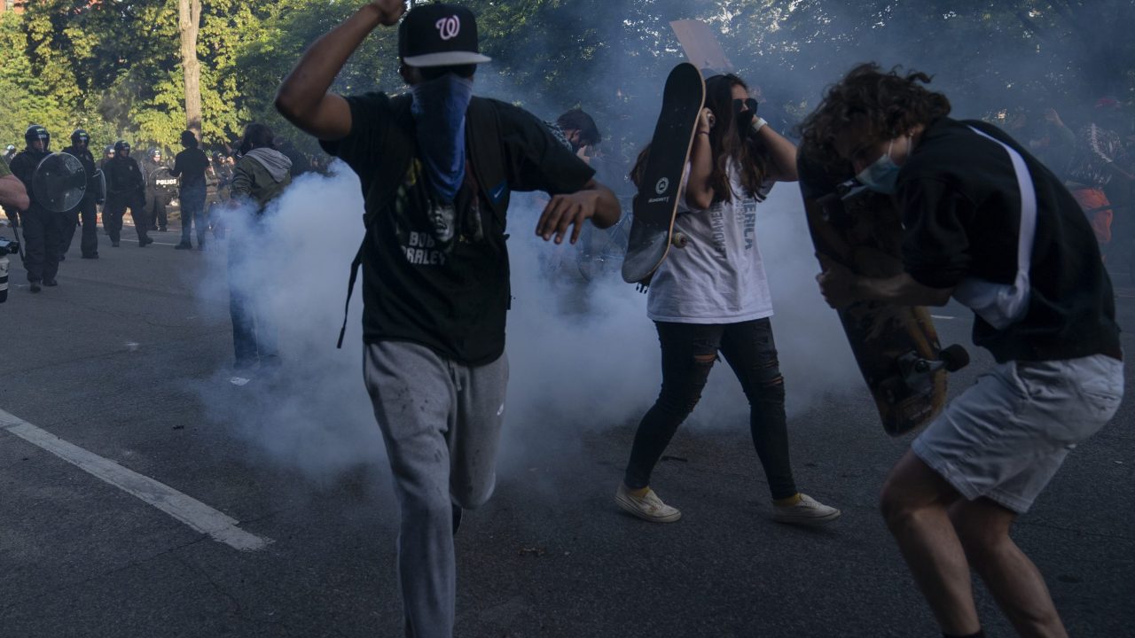 Trump Has Protesters Tear Gassed So He Can Pose At A Church Courthouse News Service 8799