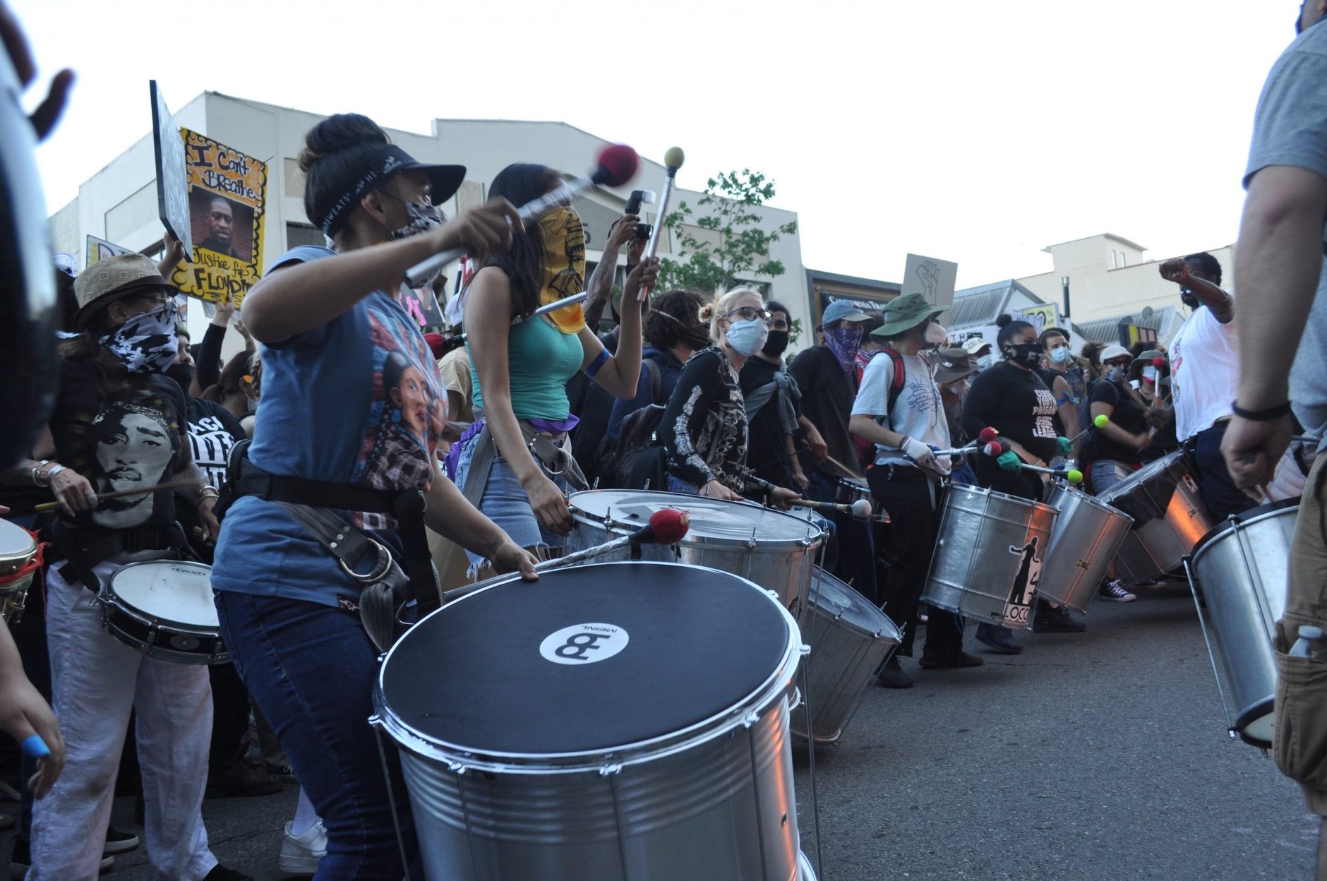 la-protest-drums | Courthouse News Service