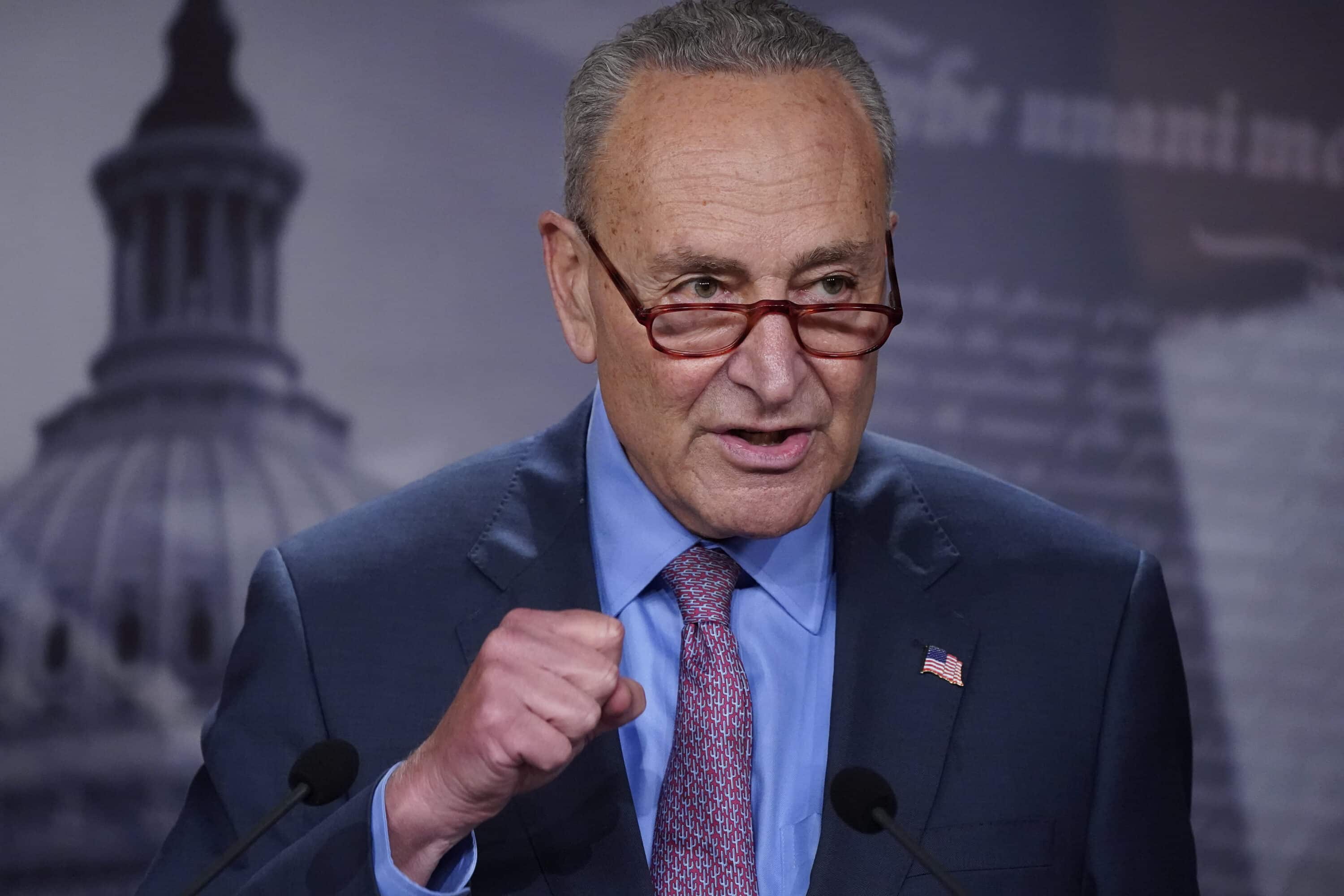 Schumer hammers out climate change, health care deal with recalcitrant  Manchin | Courthouse News Service
