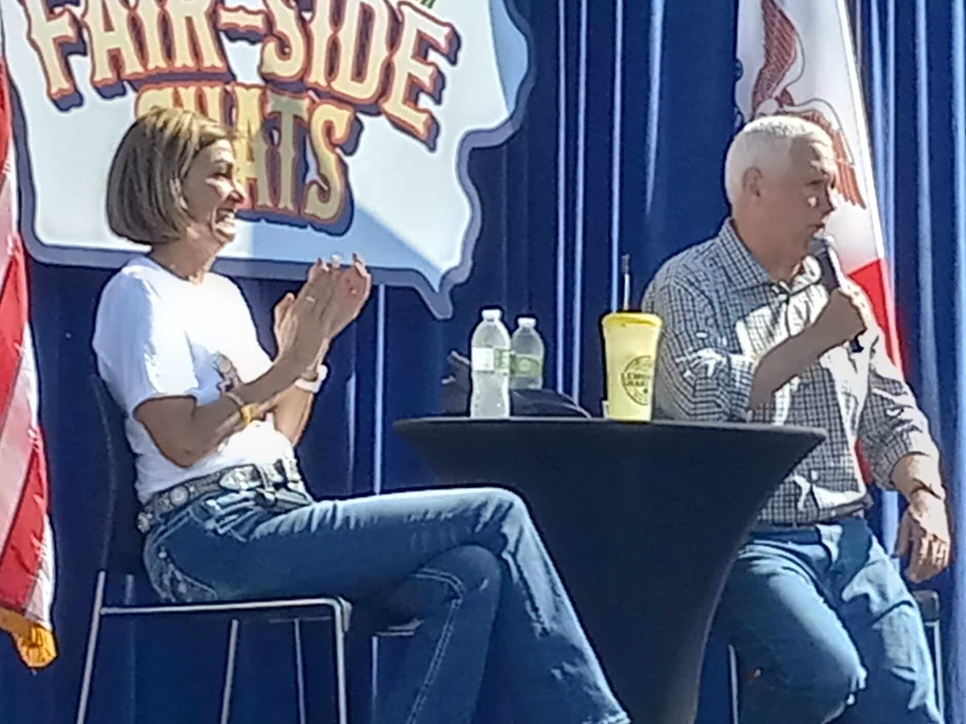 Pence knocks Biden administration in Iowa State Fair campaign visit