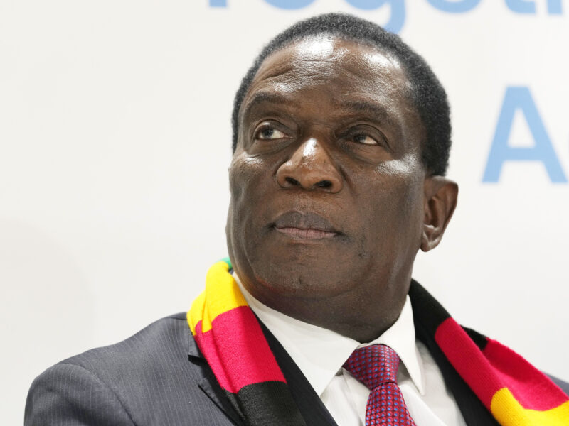 A hearing on extending Zimbabwe president's term erupts in chaos
