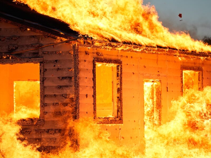 As the planet warms, scientists burn homes to figure out how to best protect them in wildfires