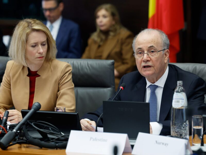 EU highlights backing for Palestinians amid Mideast War