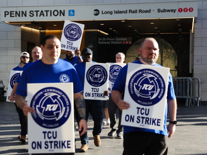 North America’s largest commuter rail system shuts down as workers strike