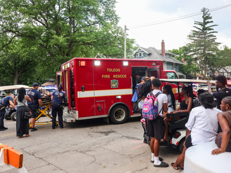Police search for suspects in Ohio shooting that wounded 12 near a street festival