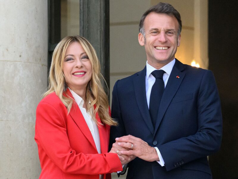 Macron hosts Meloni for Riviera talks after Trump rift