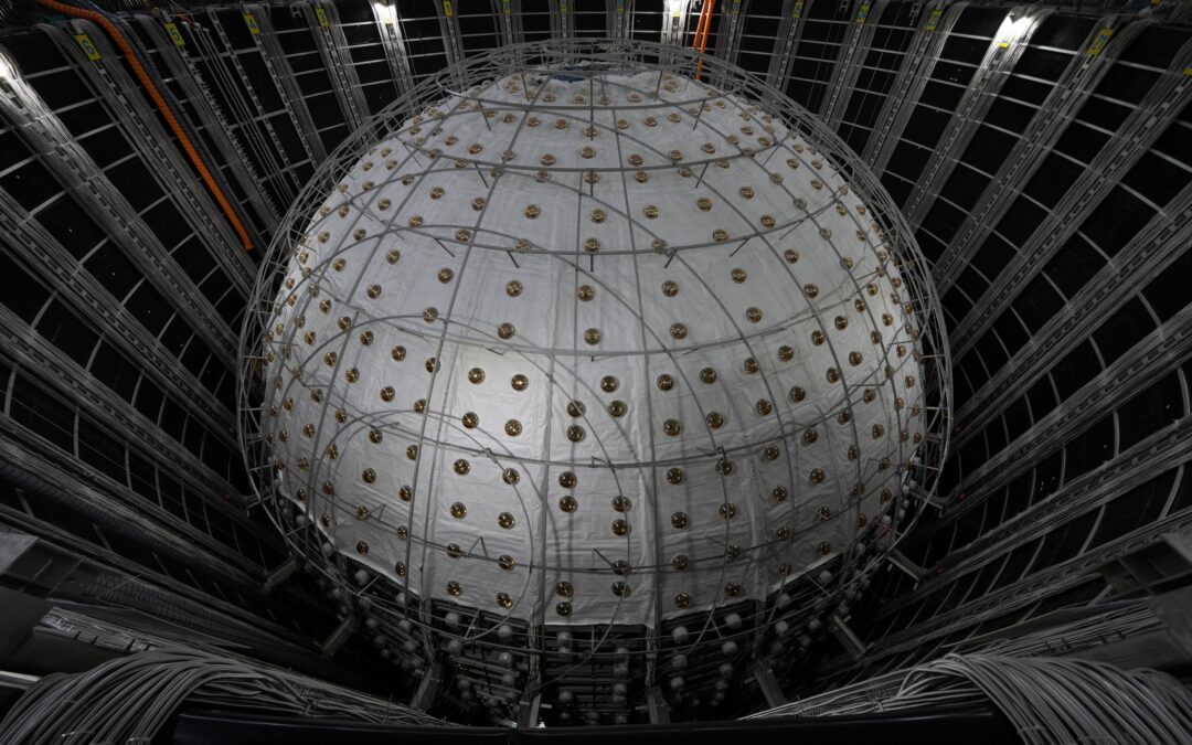 An underground detector in China unveils its first major findings about mysterious ghost particles