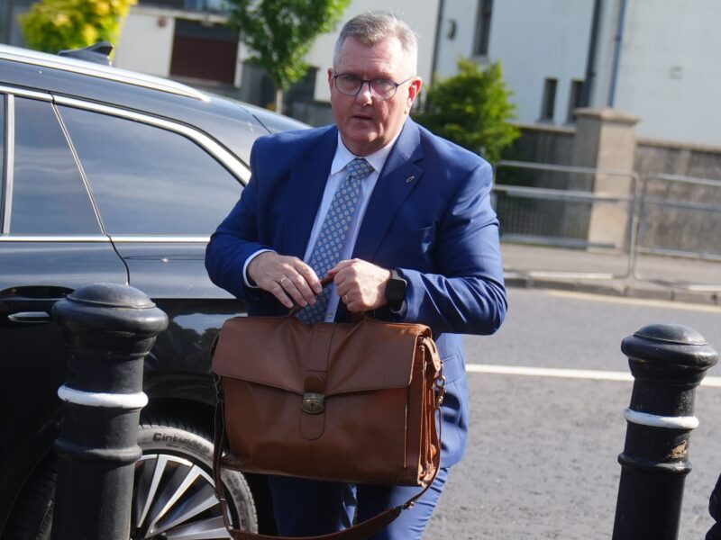 Northern Ireland's former unionist leader tells jury he did not sexually abuse two children