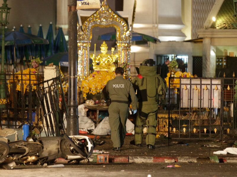 Thai court sentences 2 Uyghur men to death over 2015 Bangkok bombing that killed 20