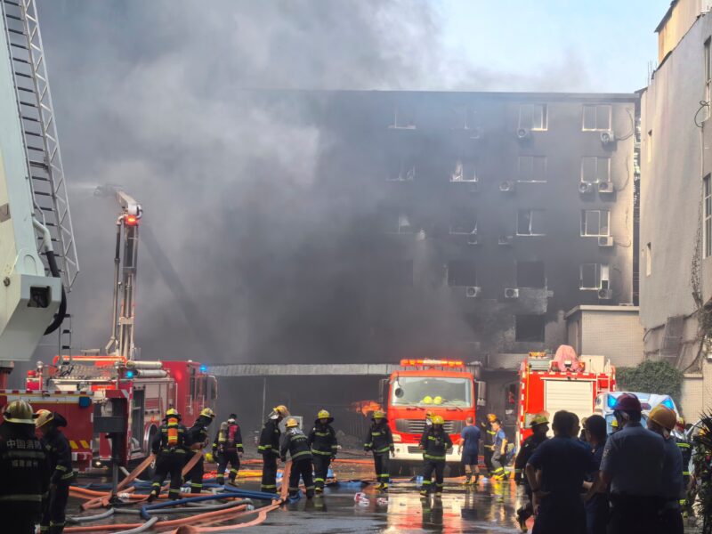 Fire at a shoe factory kills 28 in one of China's deadliest blazes in recent years
