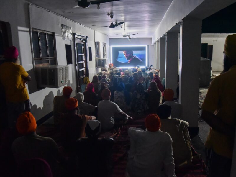 Community screenings help a movie set during an Indian insurgency bypass censorship