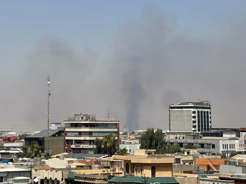 Drones target northern Iraqi city where US forces are based as US-Iran fighting escalates