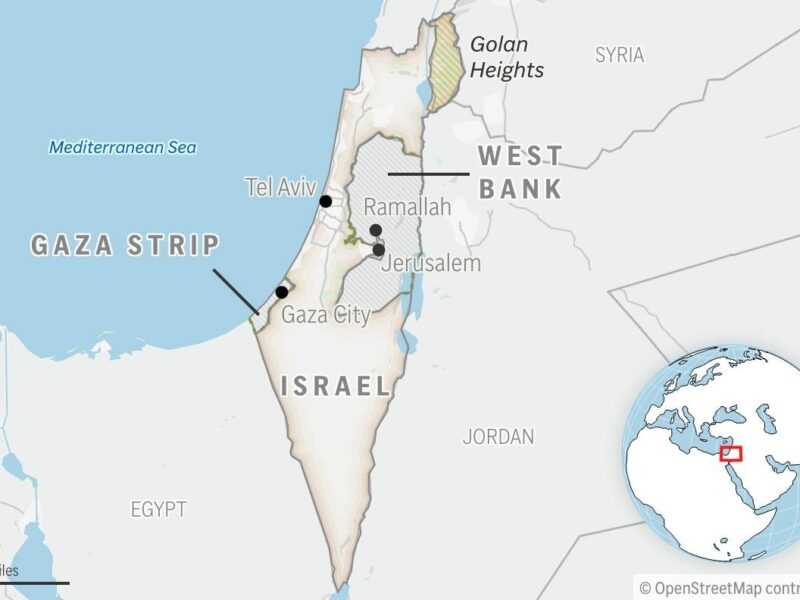 Israeli strike on funeral kills 7 and wounds 22 in Gaza, local hospital says